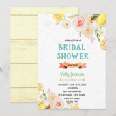 フラワーレモネードの招待 サンキューカード (正面/裏面)