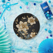 フラワーロアート #2 ペーパープレート (パーティー)