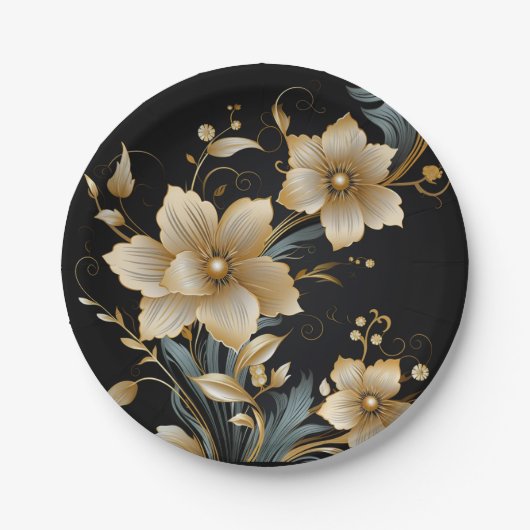 フラワーロアート #2 ペーパープレート (正面)