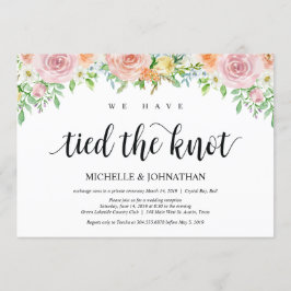 フラワーロマンス エルオープメント レセプション 招待状カード 招待状