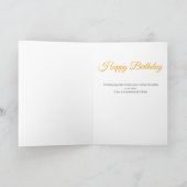 フラワーワイルドフラワーママの誕生日 カード (内部)