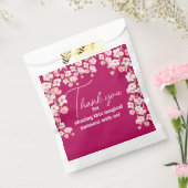 フラワーワイン フェイバーバッグ (封をした状態)