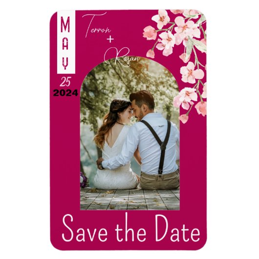 フラワーワイン マグネット (縦)