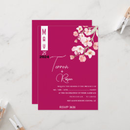 フラワーワイン 招待状