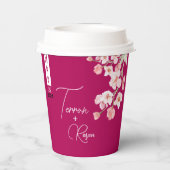 フラワーワイン 紙コップ (裏面)