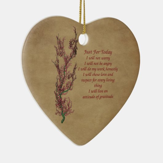 フラワーワーワーズ感動的オーナメント セラミックオーナメント (右)