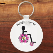 フラワー与えパワーキーチェーン キーホルダー (正面)