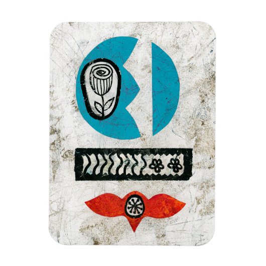 フラワー冷凍機の磁石を持ってきた マグネット (縦)