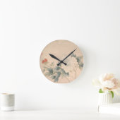 フラワー勉強 – ゆん中国のビング ラウンド壁時計 (ホーム)