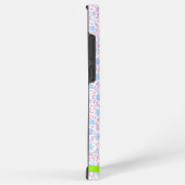 フラワー名入れSamsungケース Samsung Galaxyケース (右側面)