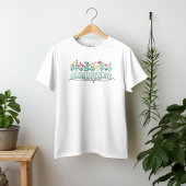フラワー呼吸療法士 Tシャツ