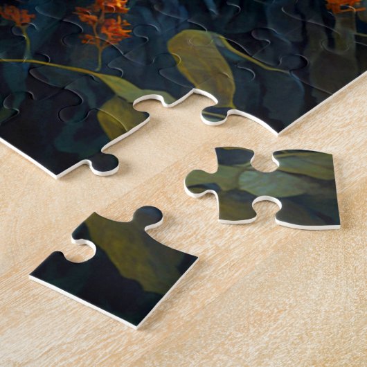 フラワー女神ファンタジーアート ジグソーパズル (側面)