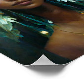 フラワー妖精ファンタジーアートポスター ポスター (角)