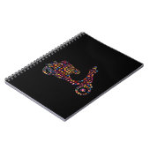 フラワー式モータースクーター自動二輪車 ノートブック (左側)