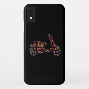フラワー式モータースクーター自動二輪車 iPhone XRケース