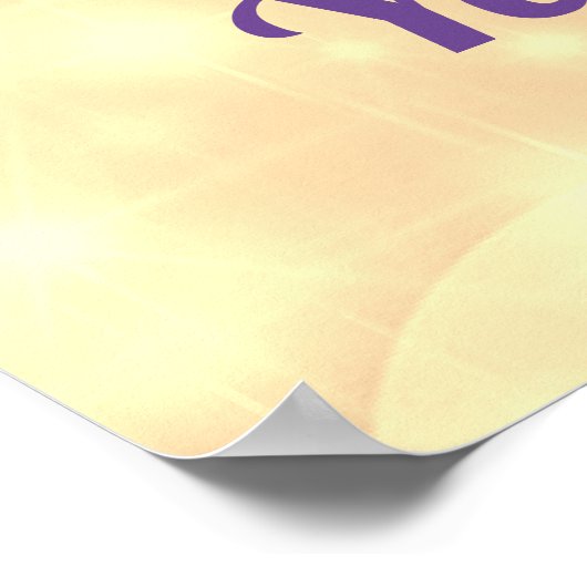 フラワー感動的フェアリー引用文 ポスター (角)