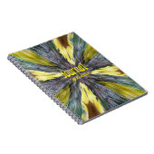 フラワー抽象芸術ジャーナルノートブック ノートブック (右側)