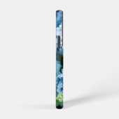 フラワー携帯ケース SAMSUNG GALAXYケース (右側面)