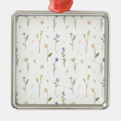 フラワー春植物学フローラ メタルオーナメント (正面)