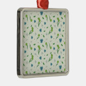 フラワー春植物学フローラ メタルオーナメント (右)