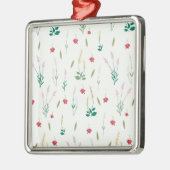 フラワー春植物学フローラ メタルオーナメント (左)