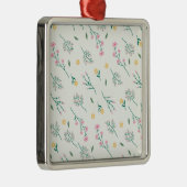 フラワー春植物学フローラ メタルオーナメント (右)