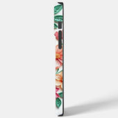 フラワー柄携帯ケース Case-Mate iPhoneケース (裏面 / 左)