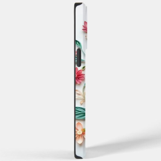 フラワー柄携帯ケース Case-Mate iPhoneケース (裏面 / 右)