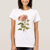 フラワー柄 女性用Tシャツ Tシャツ (正面)