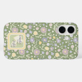 フラワー柄 感謝の心 喜びに満ちた暮らし iPhoneケース Case-Mate iPhoneケース (裏面 (横))