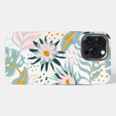 フラワー柄 Case-Mate iPhone カバー (裏面横)