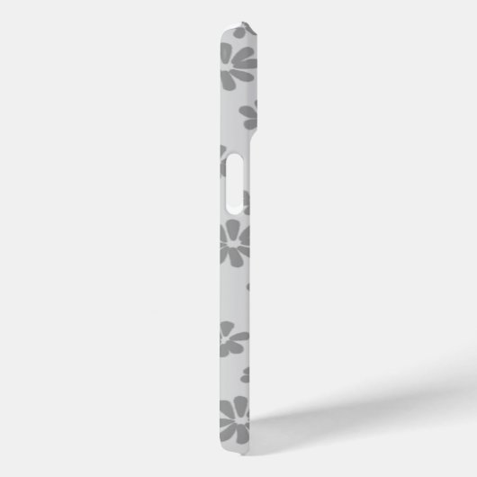 フラワー柄iPhoneケース - エレガントな花のデザイン Case-Mate iPhoneケース (裏面 / 右)