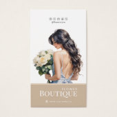 フラワー気につるラベルフローリスト (正面)