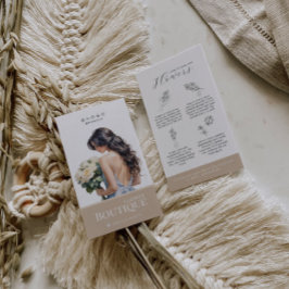 フラワー気につるラベルフローリスト