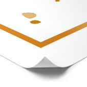 フラワー結婚の歓迎の歌のポスタープリント ポスター (角)