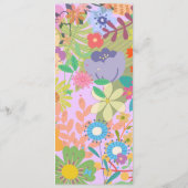 フラワー結婚ズ メニュー (裏面)