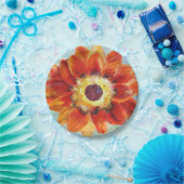 フラワー絵を描ズウイングカスタム紙プレート7 in ペーパープレート (パーティー)