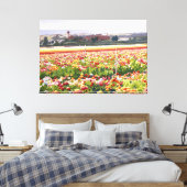 フラワー絵を描ズ – カールスバッドの花畑 キャンバスプリント (インサイチュ (寝室))