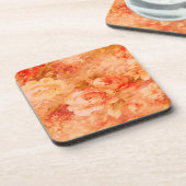 フラワー絵画ズコースター コースター (左側)