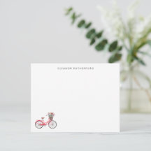 フラワー自転車のシンプルなデザイン　サイクリストのためのオリジナルグッズ