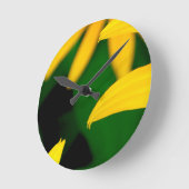 フラワー花びらアクリル壁時計 ラウンド壁時計 (傾斜)