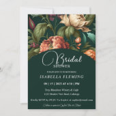 フラワー花びらブライダルシャワー招待 招待状 (正面)