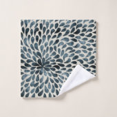 フラワー花びら バスタオルセット (ウォッシュタオル)