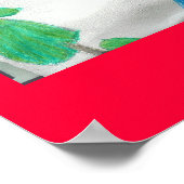 フラワー花瓶byローレン ポスター (角)