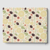 フラワー葉ズバケーションレンタルベッド&ブレックファースト ゲストブック (裏面)