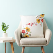 フラワー装飾用クッション – リビングルーム&ベッドルームデコール クッション (椅子)