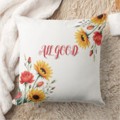 フラワー装飾用クッション – リビングルーム&ベッドルームデコール クッション (ブランケット)