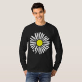 フラワー開花デイジー Tシャツ (正面フル)