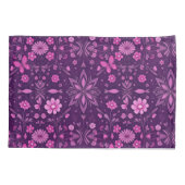 フラワー開花フェアリーコアパターン 枕カバー (裏面)