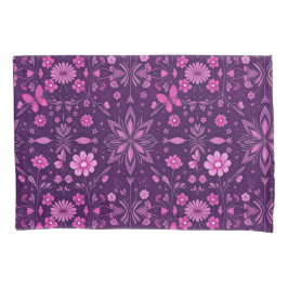 フラワー開花フェアリーコアパターン 枕カバー